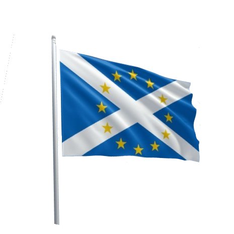 Scotland in Europe - Scottish EU Brexit Flag