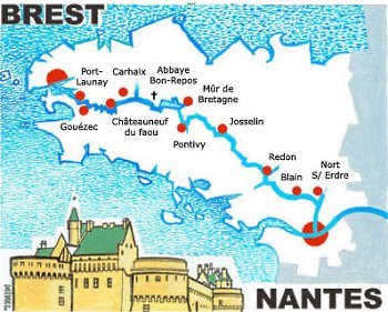 Nantes-Brest Canal, Brittany's largest civil engineering work is 200 years old