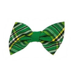 Bow Tie in Green Tartan