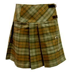 Weathered Tartan Women's Billie Kilt Skirt (Outlander, Braveheart...)