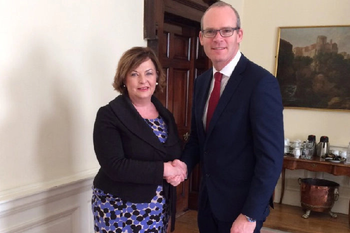  Scotland's Cabinet Secretary for Culture, Tourism and External Affairs, Fiona Hyslop and Ireland's Tánaiste and Minister for Foreign Affairs and Trade, Simon Coveney
